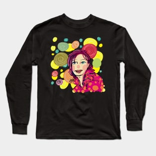 Dreaming Girl Long Sleeve T-Shirt